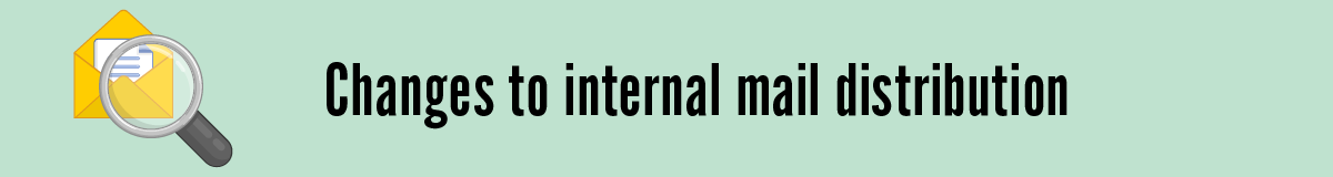 Internal mail changes 25