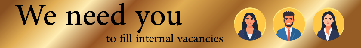 Internal Vacancies 25